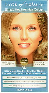 Tints of Nature Naturlig hårfarve Natural Light Blonde 8N 130 ml