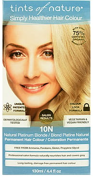 Tints of Nature Naturlig hårfarve Natural Platinum Blonde 10N 130 ml