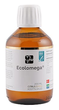 Ecolomega fiskeolie Øko 200 ml