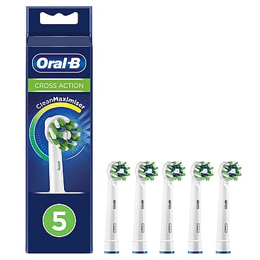 Oral-B Cross Action Børstehoveder 5 stk