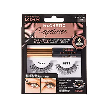 Kiss Magnetic Eyeliner Kit Charm