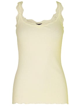 Rosemunde Organic Top Pale Yellow XL