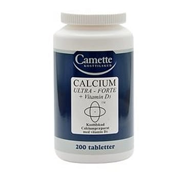 Camette Calcium Ultra Forte + D-vitamin 200 tabl.