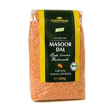 Cosmoveda Røde linser (Masoor Dal) Ø 500 g