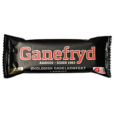 Ganefryd Rawbar Dadelkonfekt Ø Lakrids 50 g