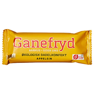 Ganefryd Rawbar Dadelkonfekt Ø Appelsin 50 g