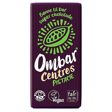 Ombar Pistacie Raw Chokolade Ø 35 g