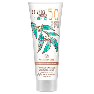 Australian Gold Botanical Tinted Medium-Tan SPF 50 88 ml