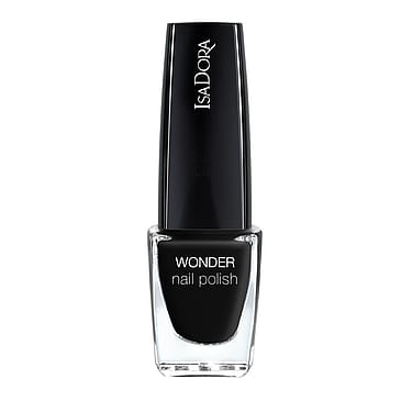 IsaDora Wonder Nail Polish Black Lacquer