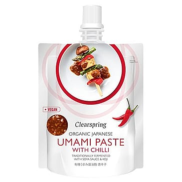 Clearspring Japansk umami paste m chilli Ø 150 g