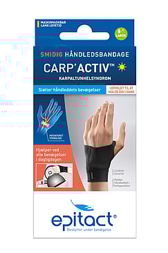 Epitact Smidig Håndledsbandage Sort Venstre/L
