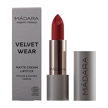 MÁDARA Velvet Wear Matte Cream Lipstick 35 Dark Nude