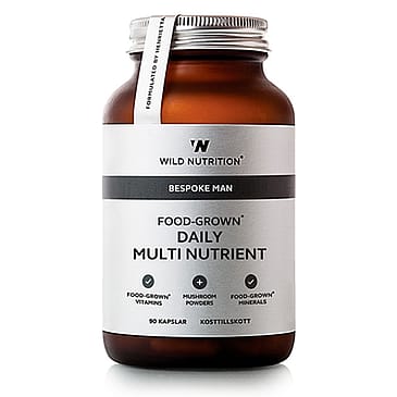 Wild Nutrition Food-Grown Daily Multi Man 60 kaps.