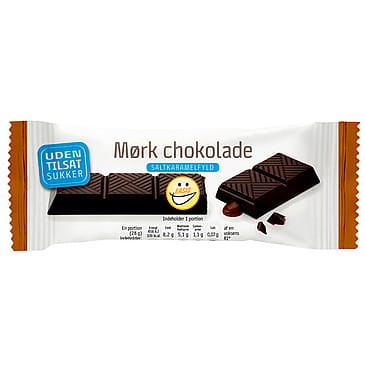 EASIS Mørk Chokoladebar Saltkaramelfyld 28 g