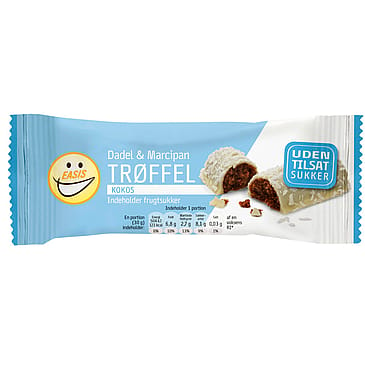 EASIS Trøffel Kokos/Hvid Chokolade 30 g