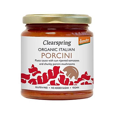 Clearspring Pasta Sauce Porcini Ø 300 g