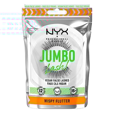 NYX PROFESSIONAL MAKEUP Jumbo Lash! Vegan False Lashes Wispy Flutter