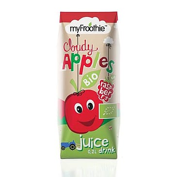 MyFroothie Børnedrik Apple & Raspberry Ø 250 ml