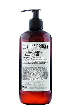 L:A BRUKET 104 Hand & Body Wash Bergamot/Patchouli 450 ml