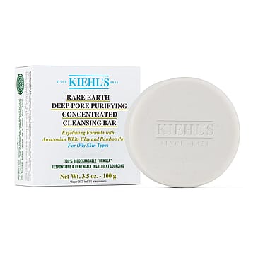 Kiehl’s Earth Deep Pore Purifying Concentrated Cleansing Bar 100 g