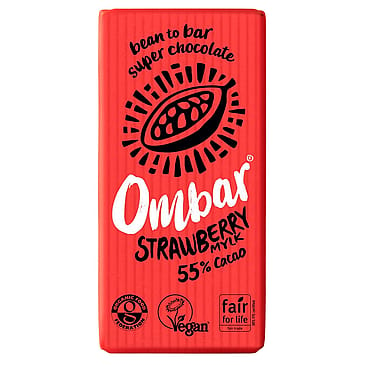 Bar Jordbær Og Creme Ombar Ø 35 g