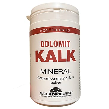 Natur Drogeriet Dolomit Kalkpulver Spisebrug 250 g