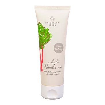 Naturfarm Vegan Rabarber HåndcremeTube 75 ml