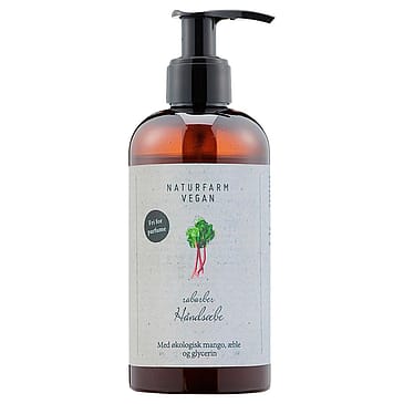 Naturfarm Vegan Rabarber Håndsæbe 250 ml