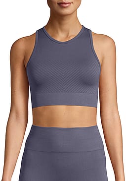 Casall Essential Block Seamless Sport Top Nordic Blue L