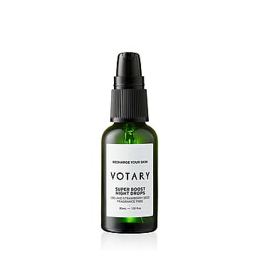 Votary Super Boost Night Drops CBD and Strawberry Seed