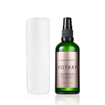 Votary Cleansing Oil Rose Geranium & Apricot