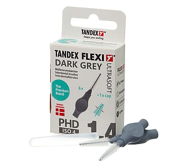 Tandex FLEXI Mellemrumsbørste Dark Grey