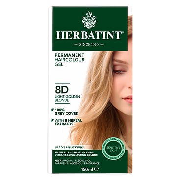 Herbatint Hårfarve 8D Light Golden Blond