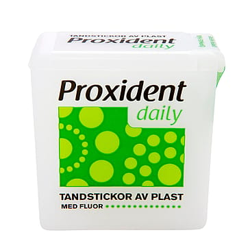 Proxident Plast Tandstikker Med Fluor 100 stk.