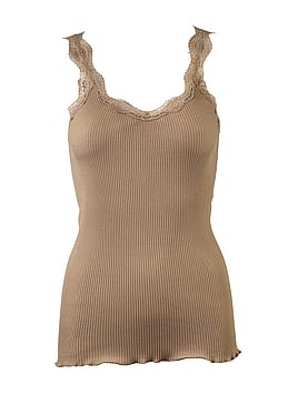 Rosemunde Top Med Blonde Portobello Brown S