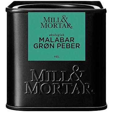 Mill & Mortar Malabar Grøn Peber Ø 25 g