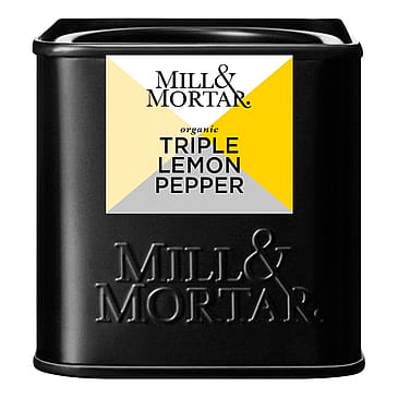 Mill & Mortar Triple Lemon Pepper Ø 50 g