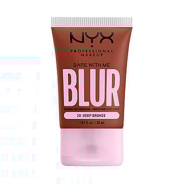 NYX PROFESSIONAL MAKEUP Bare With Me Blur Tint Foundation 20 Deep Bronze