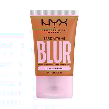 NYX PROFESSIONAL MAKEUP Bare With Me Blur Tint Foundation 12 Medium Dark