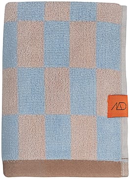 Mette Ditmer RETRO Gæstehåndklæde 2-pak Light Blue 40 x 55 cm