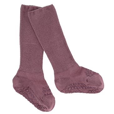 GoBabyGo Skridsikre Strømper Misty Plum 2-3 år