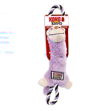 Kong Tugger Knots Hundelegetøj Monkey S/M 36 cm