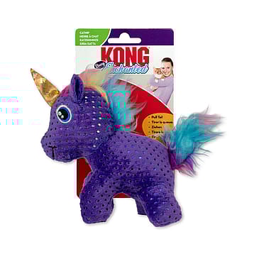Kong Enchanted Buzy Unicorn Kattelegetøj Buzy Unicorn 11x5x9 cm