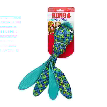 Kong Wubba Finz Hundelegetøj Asst. Farver L Ø33x8 cm