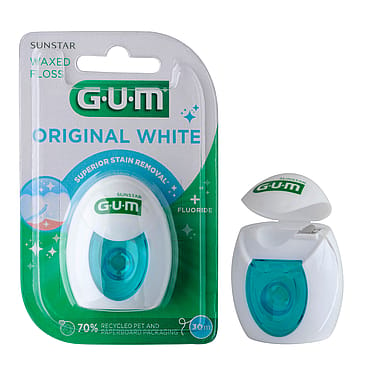 GUM Tandtråd Original White 30 m