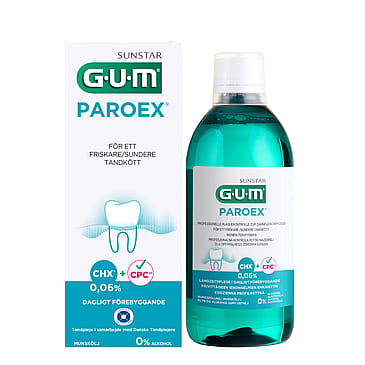 GUM Mundskyl Paroex 0,06 Klorhexidin 500 ml