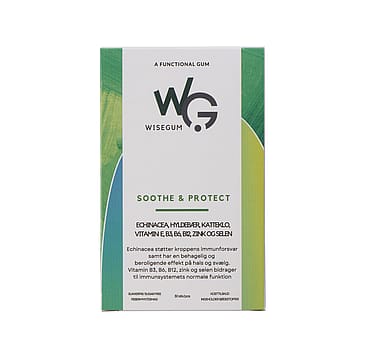 WiseGum Soothe & Protect 30 stk