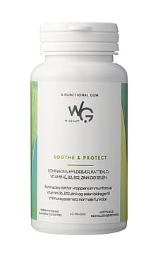 WiseGum Soothe & Protect 60 stk