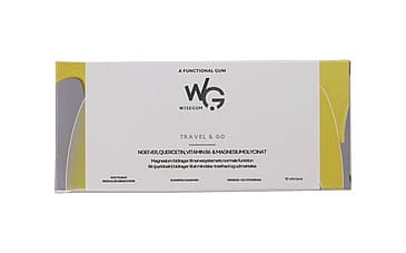 WiseGum Travel & Go 10 stk