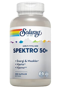 Solaray Spektro50+ 200 stk
